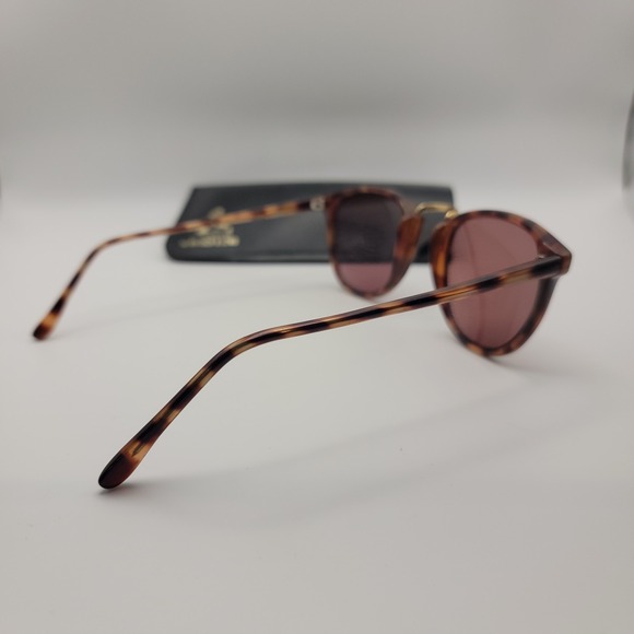 Bausch & Lomb Tortoiseshell Sunglasses Frames Only Womens W1549 w Case‎ - Picture 6 of 14